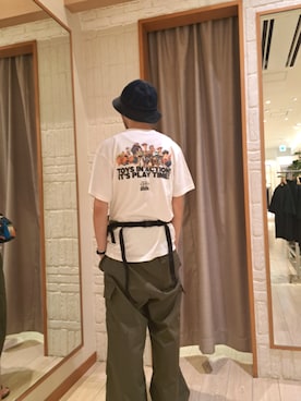「GOOD ROCK SPEED（グッドロックスピード）のアイテム」を使った、ながやまさん（メンズ・176cm）の夏コーディネート