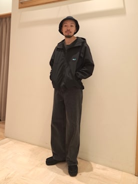 「FREDY&GLOSTER」｜ながやまさん（メンズ・176cm）の秋コーディネート