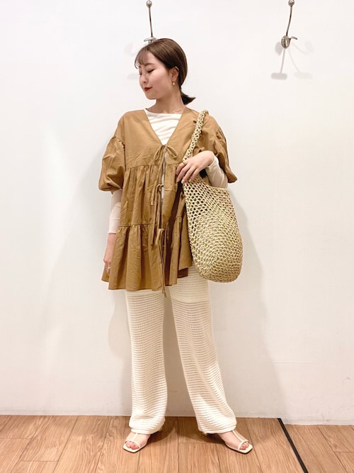 バルーンリボンチュニック6S 906420（シャツ/ブラウス）｜LOWRYS