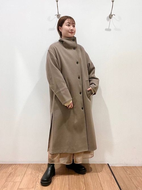 セール】ウーリーテックスタンドコート 197730（チェスターコート