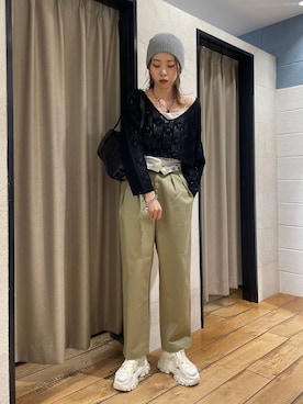 あわちゃんさん（レディース・163cm）の春コーディネート