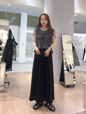 「アイテム（スカート）」を使った、あわちゃんさん（レディース・163cm・20代）の夏コーディネート