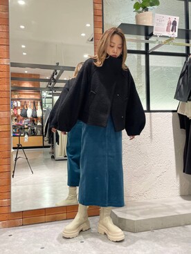 あわちゃんさん(レディース・164cm)の冬コーディネート