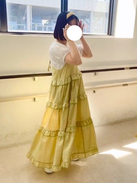 「アイテム（ワンピース/ドレス）」を使った、siiさん（レディース・148cm）の夏コーディネート