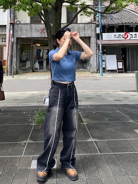 リコさん（レディース・153cm）の春コーディネート