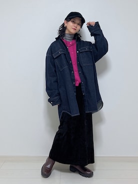 あーちゃんさん（レディース・158cm）の秋コーディネート