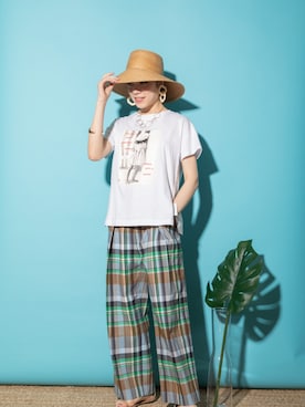 「RESPEC（リスペック）のアイテム」を使った、granyamakiさん（レディース・165cm）の夏コーディネート