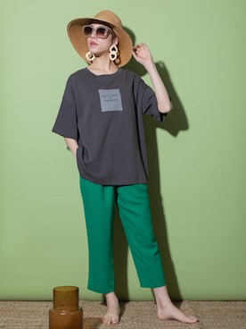 「RESPEC（リスペック）のアイテム」を使った、granyamakiさん（レディース・165cm）の春コーディネート