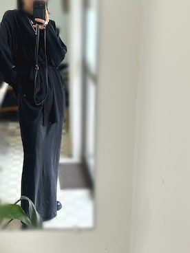 「ENOF（イナフ）のアイテム（スカート）」を使った、mylonさん（レディース・166cm）の冬コーディネート