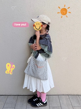 yuzu☀︎さん(キッズ・120cm)の春コーディネート