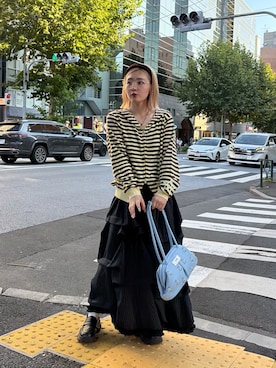 山田友香さん(レディース・156cm)の秋コーディネート