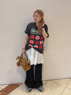 山田友香さん（レディース・156cm）の夏コーディネート