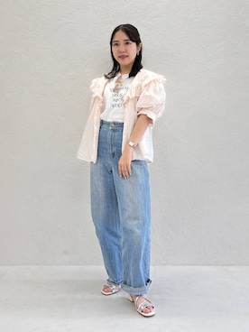 risaさん(レディース・148cm)の夏コーディネート