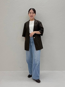 「31 Sons de mode（トランテアン　ソン　ドゥ　モード）のアイテム」を使った、risaさん（レディース・148cm）の夏コーディネート
