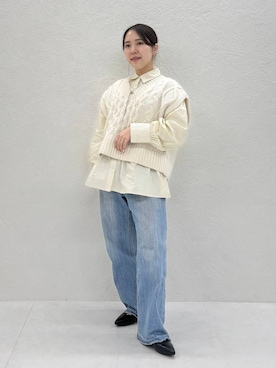 risaさん(レディース・148cm)の春コーディネート