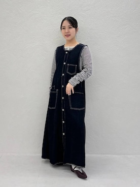 「31 Sons de mode（トランテアン　ソン　ドゥ　モード）のアイテム」を使った、risaさん（レディース・148cm）の春コーディネート