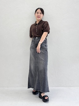 「WA ORiental TRaffic（ダブルエーオリエンタルトラフィック）のアイテム」を使った、risaさん（レディース・148cm）の春コーディネート