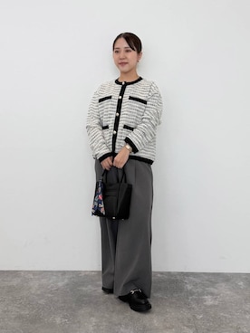 「MISCH MASCH（ミッシュマッシュ）のアイテム」を使った、risaさん（レディース・148cm）の秋コーディネート