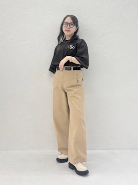 「ORiental TRaffic（オリエンタルトラフィック）のアイテム」を使った、risaさん（レディース・148cm）の春コーディネート