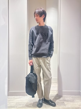 「アイテム（ボディバッグ/ウエストポーチ）」を使った、★たか★さん（メンズ・178cm）の秋コーディネート