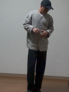 「部屋着」｜komakiyaさん（メンズ・163cm）の秋コーディネート