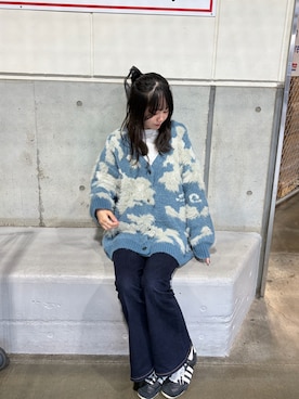 「AZUL by moussy（アズールバイマウジー）のアイテム」を使った、rinさん（レディース・161cm）の秋コーディネート