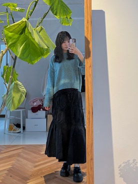 「MOUSSY（マウジー）のアイテム」を使った、rinさん（レディース・161cm）の秋コーディネート