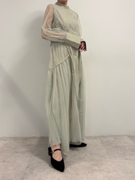 「atlo（アトロ）のアイテム」を使った、Tsumuさん（レディース・151cm）の冬コーディネート