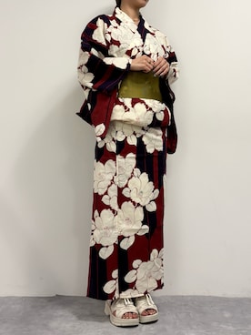 「お祭り」｜Tsumuさん（レディース・151cm）の夏コーディネート