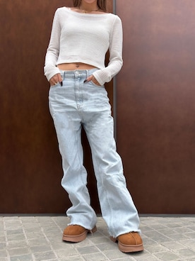 「サボ」｜Tsumuさん（レディース・151cm）の秋コーディネート