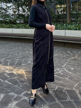 Tsumuさん(レディース・151cm)の冬コーディネート