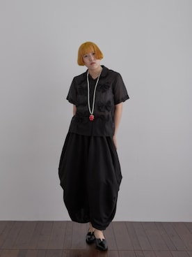 「nissen（ニッセン）のアイテム」を使った、-N-さん（レディース・155cm）の夏コーディネート