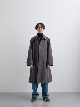 -N-さん（メンズ・175cm）の冬コーディネート