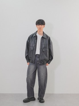 -N-さん（メンズ・177cm）の秋コーディネート