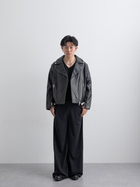 -N-さん（メンズ・170cm）の冬コーディネート