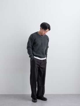 -N-さん（メンズ・170cm）の冬コーディネート