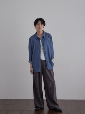 「nissen（ニッセン）のアイテム」を使った、-N-さん（メンズ・175cm）の夏コーディネート