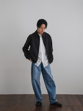 「nissen（ニッセン）のアイテム（ジャケット/アウター）」を使った、-N-さん（メンズ・175cm）の春コーディネート