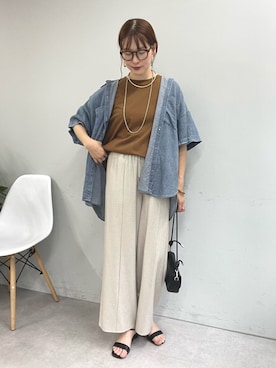 misato ママコーデさん（レディース・162cm）の夏コーディネート