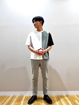 「アクセント」｜omi0312shunさん（メンズ・183cm）の夏コーディネート