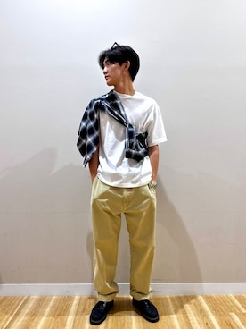 しゅんさん(メンズ・183cm)の夏コーディネート