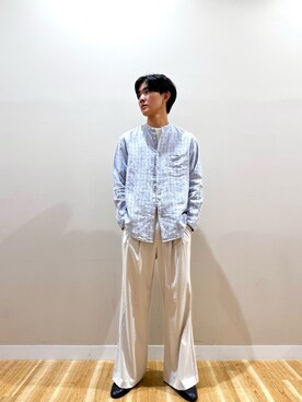 しゅんさん（メンズ・183cm）の夏コーディネート