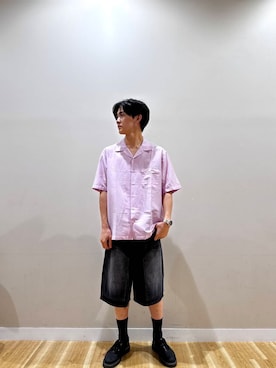 しゅんさん（メンズ・183cm）の夏コーディネート