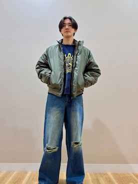 しゅんさん（メンズ・183cm）の冬コーディネート