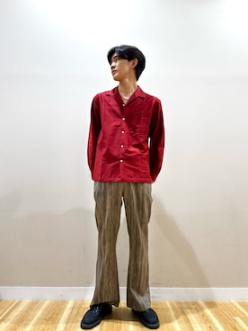 しゅんさん（メンズ・183cm）の秋コーディネート