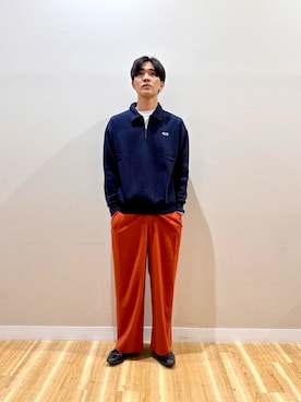 しゅんさん（メンズ・183cm）の秋コーディネート