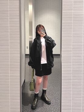 「tiptop（ティップトップ）のアイテム」を使った、シホ🌷さん（レディース・155cm）の秋コーディネート