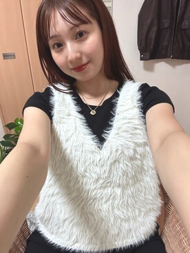 「tiptop（ティップトップ）のアイテム」を使った、シホ🌷さん（レディース・155cm）の秋コーディネート