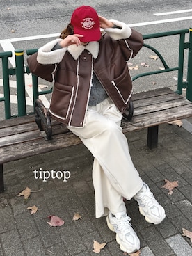 シホ🌷さん(レディース・155cm)の冬コーディネート