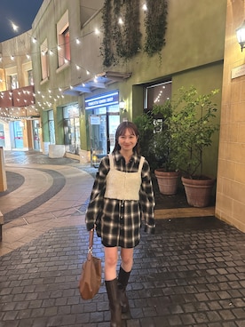 「tiptop（ティップトップ）のアイテム」を使った、シホ🌷さん（レディース・155cm）の秋コーディネート